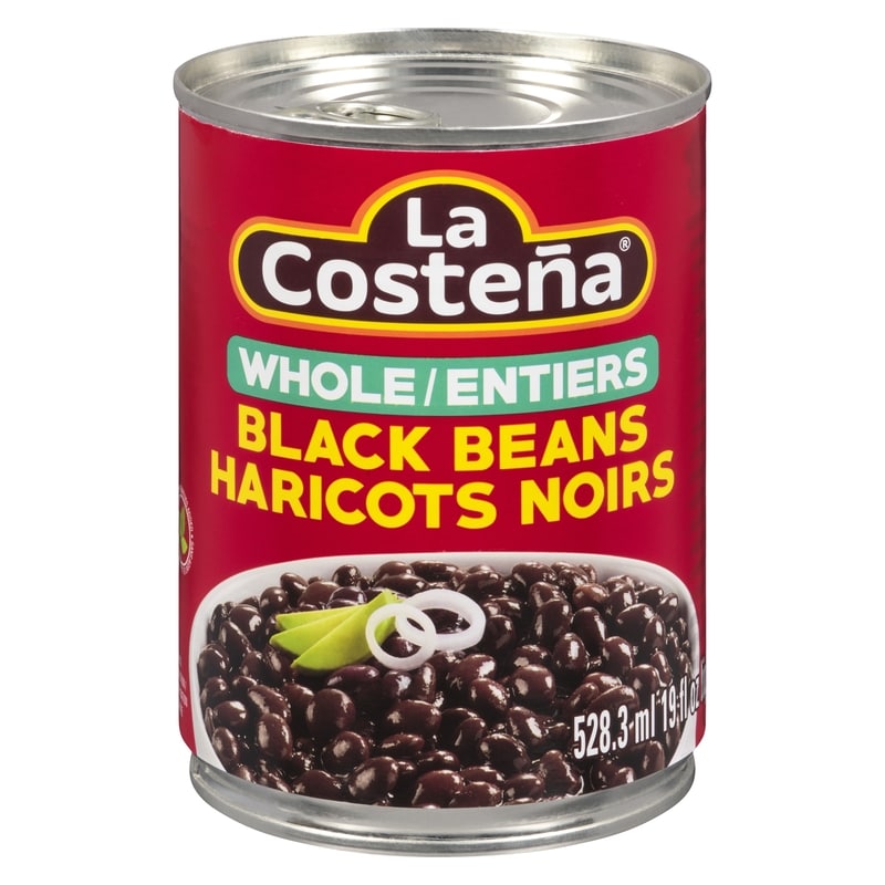 La Costeña Whole Black Beans