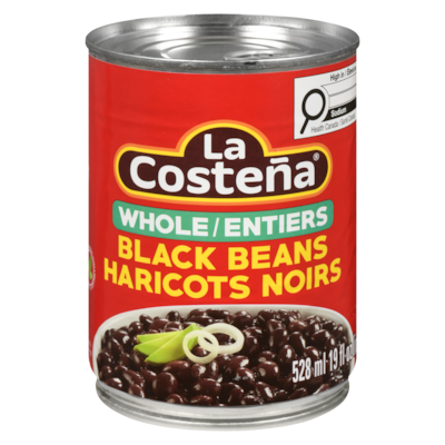 La Costena La Costeña Haricots Noirs Entiers 540 ml, 0,70 $/100ml