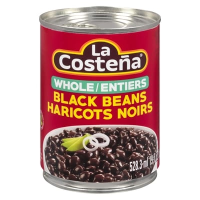 La Costena La Costeña Haricots Noirs Entiers 540 ml, 0,70 $/100ml