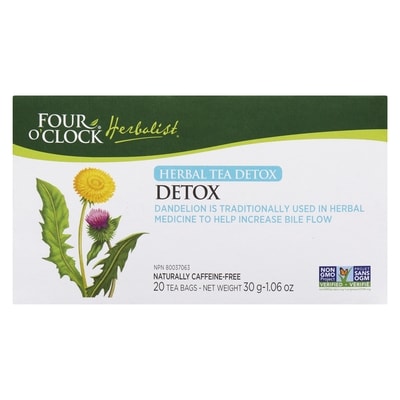Herbalist Herbal Tea Detox 20 Teabags