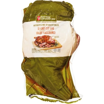 President's Choice Free From Short Cut Leg Australian Lamb $22.02/1kg $9.99/1lb