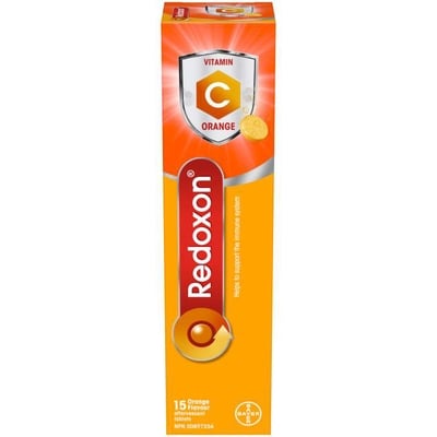 Redoxon Vitamin C-Orange Effervescent Tablets, 15-Count 15 ea, $0.57/1ea