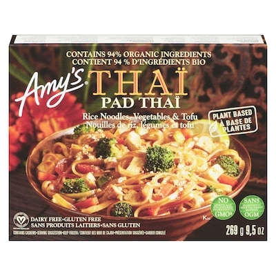 Amys Pad thaï 269 g, 2,97 $/100g