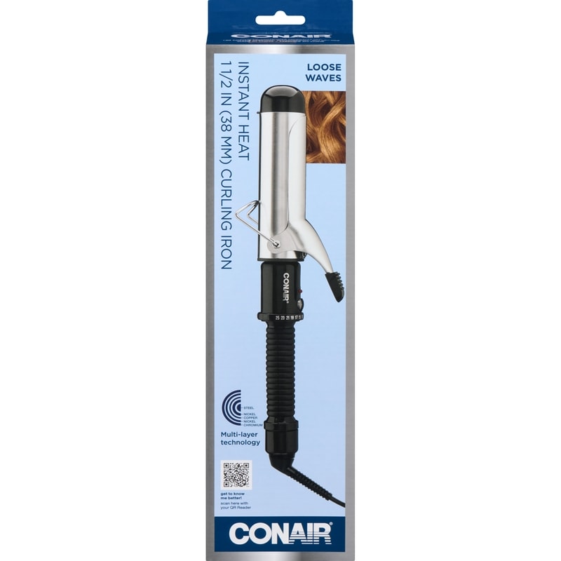 1 1/2" Instant Heat Curling Iron