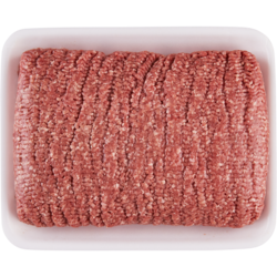 null Bœuf haché maigre, barquette 16,53 $/1kg 7,50 $/1lb
