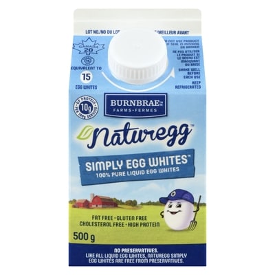 Burnbrae Farms Naturegg Simply Egg Whites 1 ea, $1.00/100ml