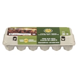 Nutri-Egg Free Run Hens Brown Eggs 12 ea, $0.60/1ea