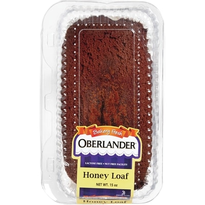 Oberlander Honey Loaf      425 g, $2.00/100g