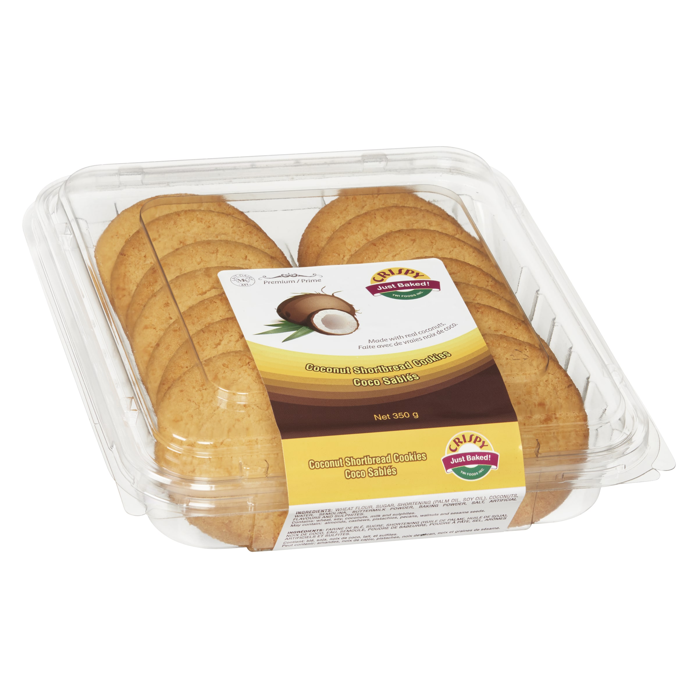 Coconut Short Bread Cookie