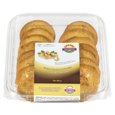 Crispy Cashew Short Bread Cookie 0.3 kg, $1.14/100g