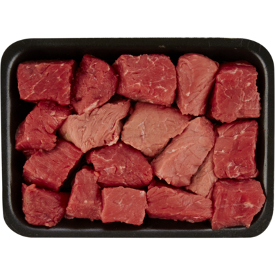 null Cubes de bœufs pour bourguignon 31,94 $/1kg 14,49 $/1lb