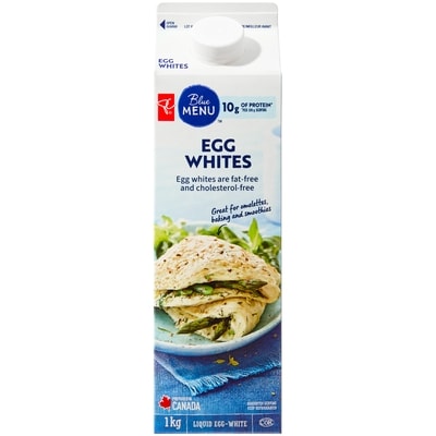 PC Menu Bleu Blancs d’œufs 1 kg, 1,08 $/100g