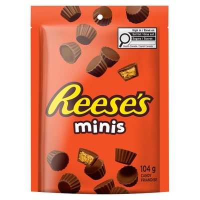 Reese's Minis Peanut Butter Cups Candy 104 g, $3.36/100g