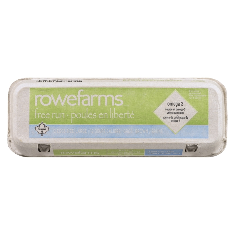 Green Valley Eggs Size Large Free Run Brown