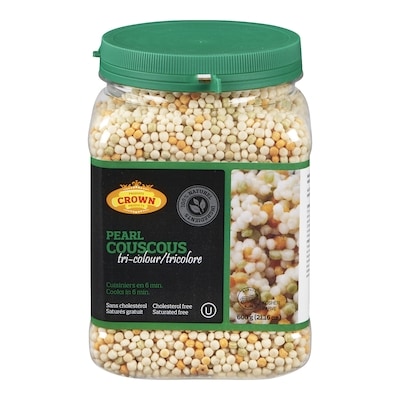 Crown Kosher Tri-Color Pearl Couscous 600 g, $1.33/100g