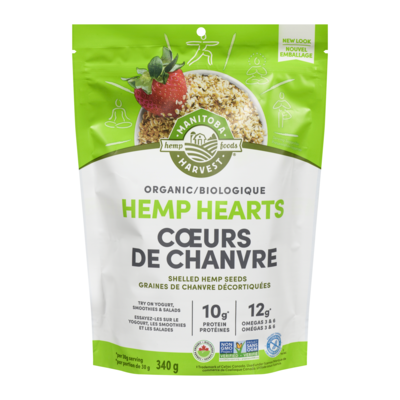 Manitoba Harvest Organic Hemp Hearts 340 g, $5.00/100g
