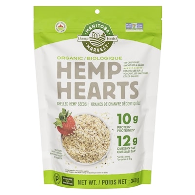 Manitoba Harvest Organic Hemp Hearts 340 g, $5.00/100g