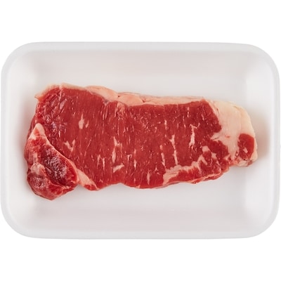 null Beef Striploin Steak $30.84/1kg $13.99/1lb