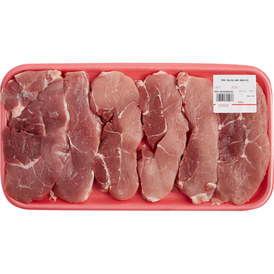 null Côtelette de surlonge de porc, format Club 5,51 $/1kg 2,50 $/1lb