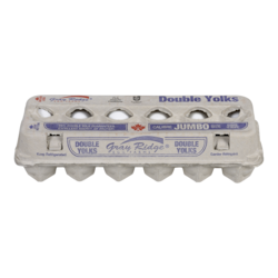 Gray Ridge Oeufs Deux Jaunes Cat. A Unite 12 ea, 0,53 $/1ch