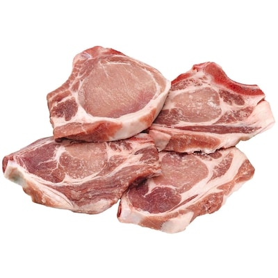 null Pork Loin Rib End Chop $6.61/1kg $3.00/1lb