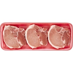 null Côtelette de porc milieu de longe 8,82 $/1kg 4,00 $/1lb