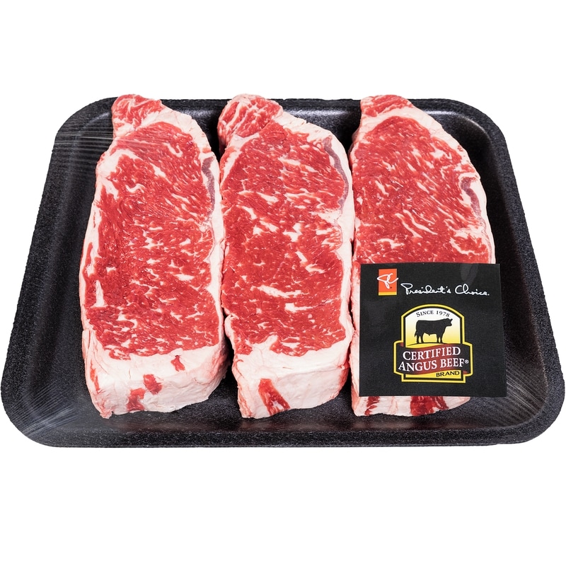 Certified Angus Beef Strip Loin Steak, Club Pack