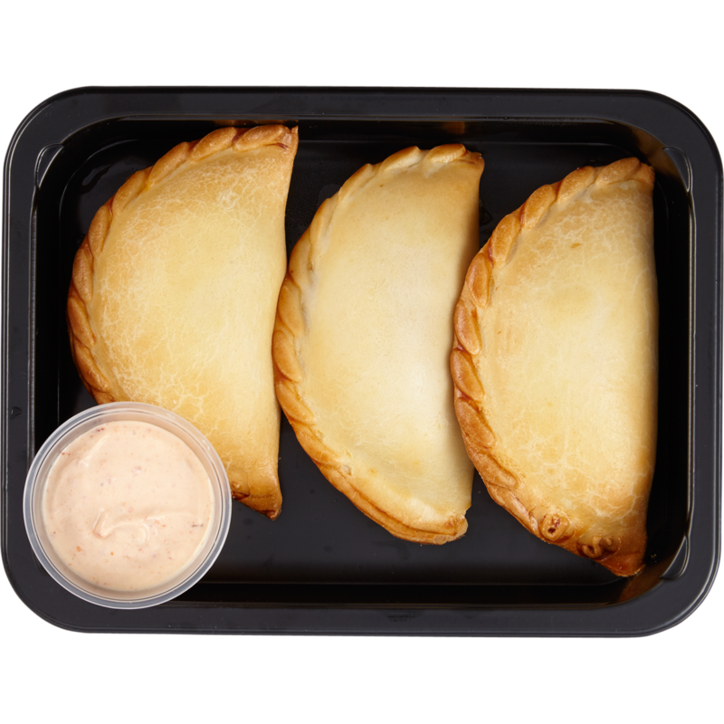 Beef Empanades with Chipotle Sauce 