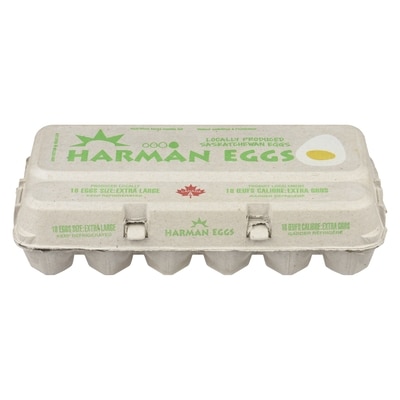 Harman Eggs 18ct      18 ea, $0.41/1ea