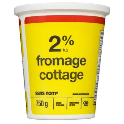 Fromage cottage, 2 % M.G.