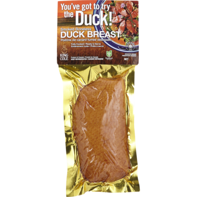King Cole Smoked Duck Breast $48.48/1kg $22.00/1lb