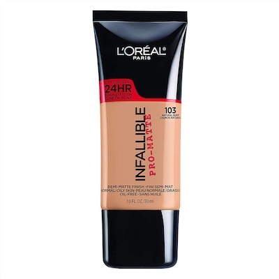 L'Oreal Paris Infallible Foundation 103 Natural Buff 1 ea, $24.99/1ea