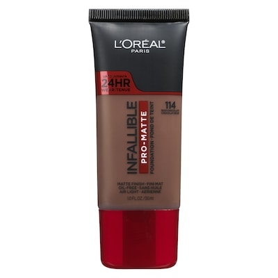 Infallible Pro-Matte Foundation 114 Rich Chocolate