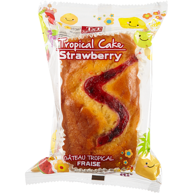 Strawberry Tropical Cake