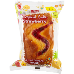 T&T Gâteau tropical aux fraises 180 g, 1,11 $/100g