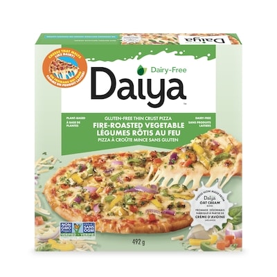 Daiya Dairy Free Gluten Free Fire Roasted Vegetable Pizza 492 g, $2.23/100g