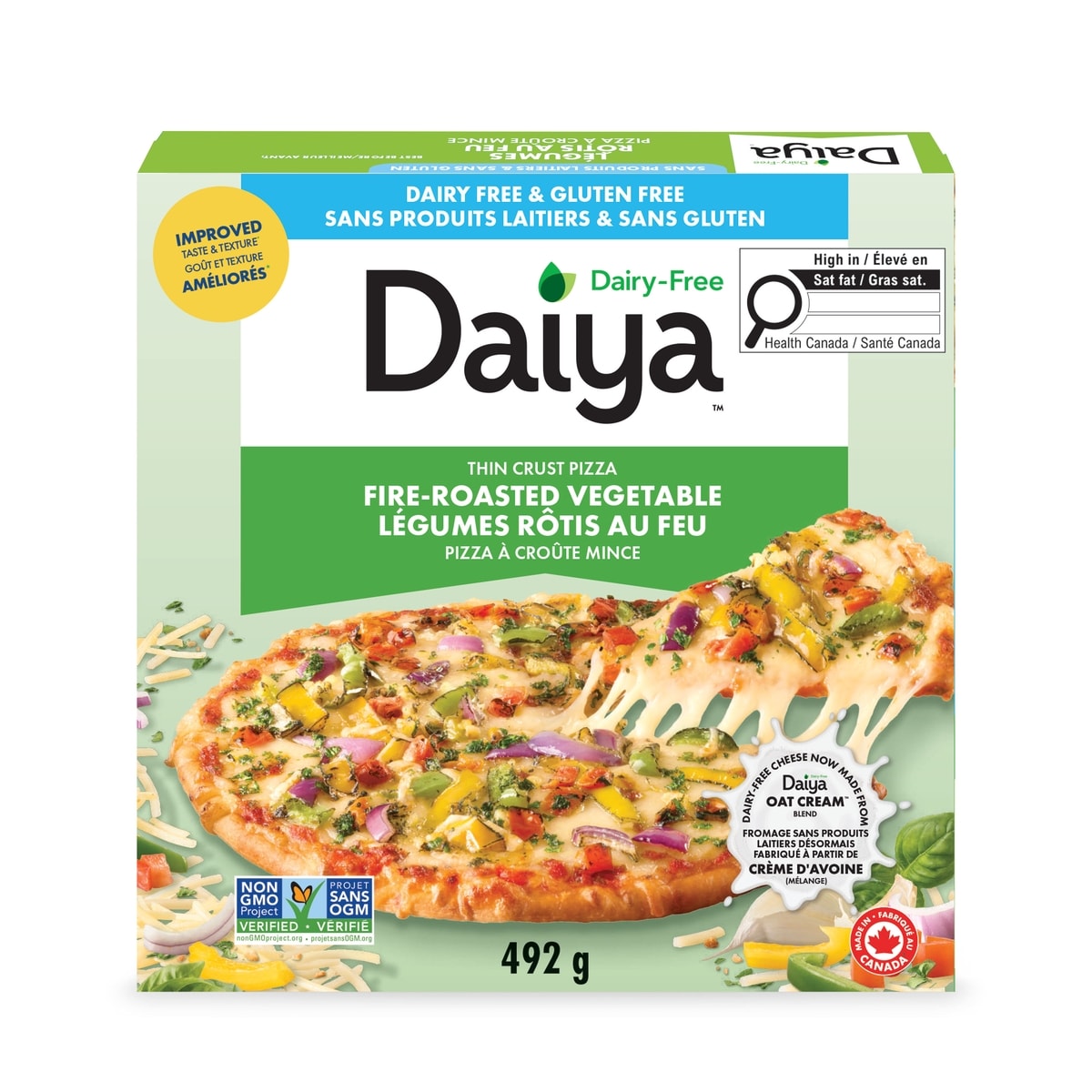 Daiya Fire-Roasted Vegetable Pizza, Gluten Free
