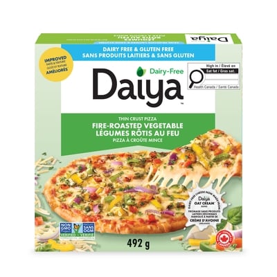 Daiya Dairy Free Gluten Free Fire Roasted Vegetable Pizza 492 g, $2.23/100g