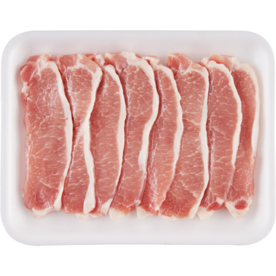 null Côtelettes de longe de porc centre désossées 23,24 $/1kg 10,54 $/1lb