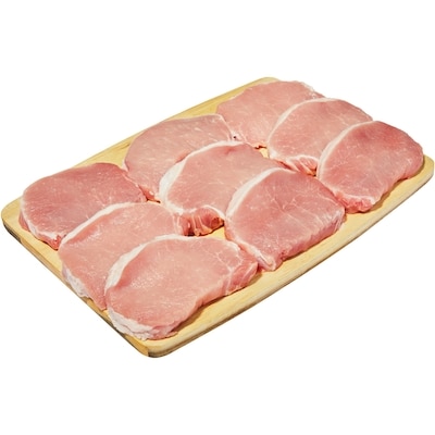 Côtelette de longe de porc désossée