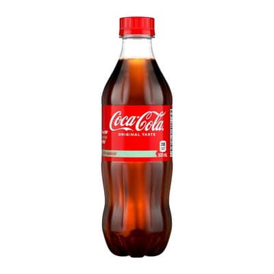 Coca-Cola Cola Bottle 500 ml, $0.66/100ml