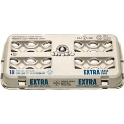 Maritime White Eggs Extra Large, 18 Count 18 ea, $0.48/1ea