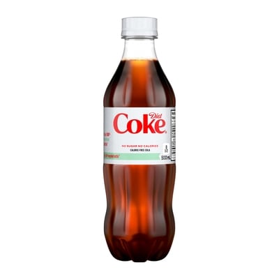 Coca-Cola Diet Cola Bottle 500 ml, $0.60/100ml