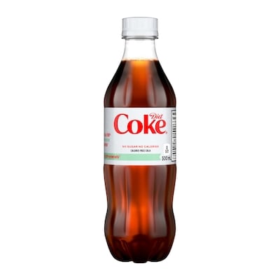 Coca-Cola Diet Cola Bottle 500 ml, $0.60/100ml