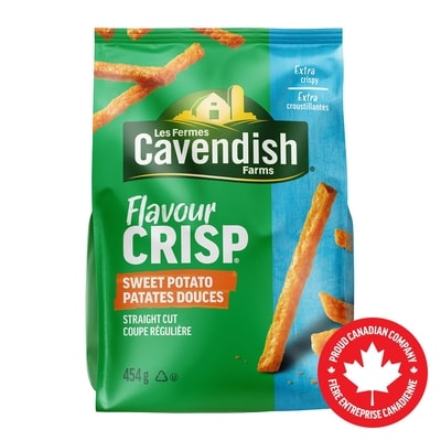 CAVENDISH FARMS FlavourCrisp Sweet Potato Fries 454 g, $0.77/100g