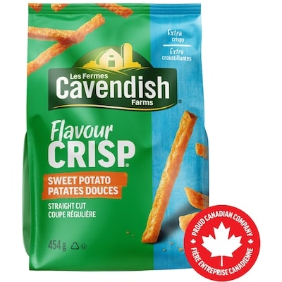 CAVENDISH FARMS FlavourCrisp Sweet Potato Fries 454 g, $0.94/100g