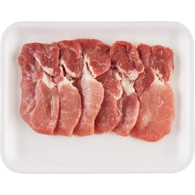 null Côtelettes de porc désossées 16,63 $/1kg 7,55 $/1lb
