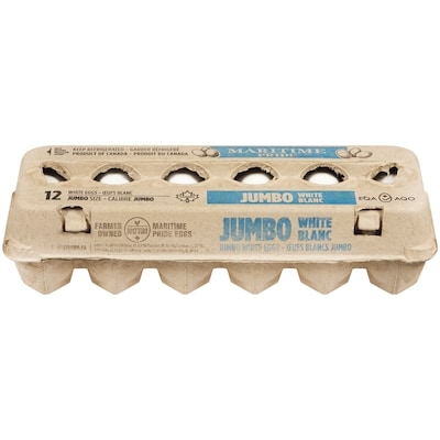 Maritime White Eggs, Jumbo 12 ea, $0.49/1ea