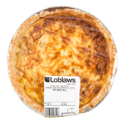 From Our Chefs Quiche Lorraine 590 g, $1.44/100g