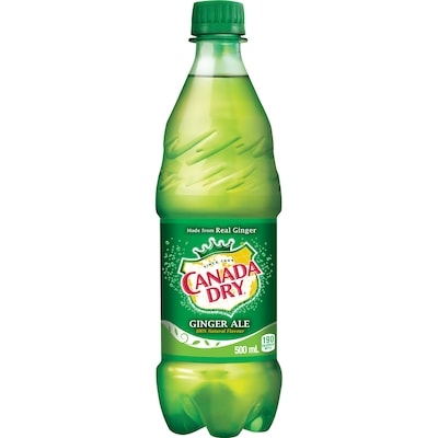 Canada Dry Ginger Ale, Bottle 500 ml, $0.60/100ml